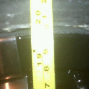invoice says 18"s but tape measure says different...lol...oh well i got more for what i paid for lol