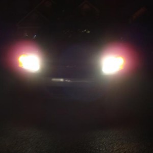 Front View - Before HIDs