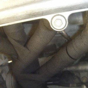 My header, covered in exhaust wrap