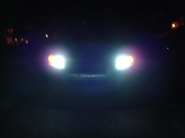 Front View - After HIDs