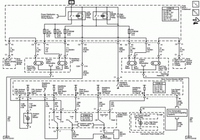 Headlights-Daytime Running Lights (DRL) Schematics.gif