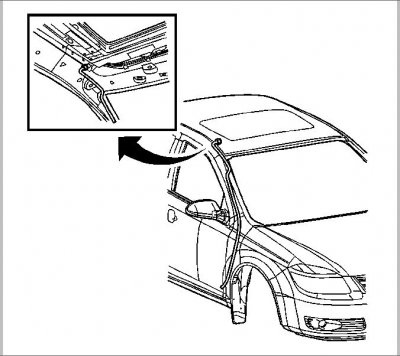 Right Front Sunroof Drain Tube.JPG