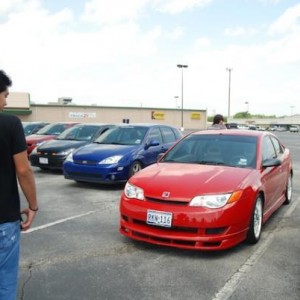 My car at Texas Focus Roundup 4/25/09