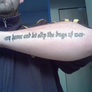 left arm quote