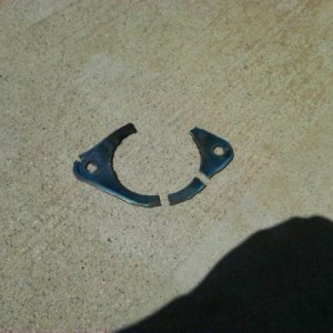 Blown exhaust gasket (best one to use is the stock SS/SC metal gasket)