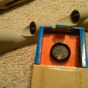 AEM UEGO Wideband and ZZP triple gauge pod.