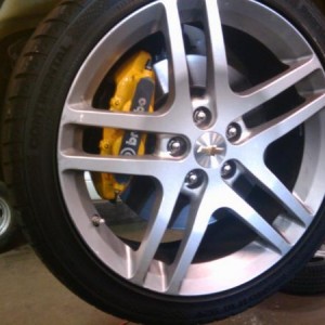 painted calipers