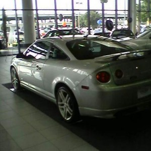 Another pic of my new 2010 SS on the showroom floor...(Bad phone camera pic)