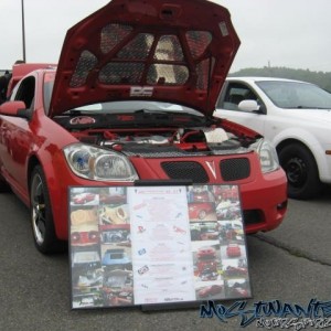 at a local car show