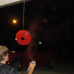 My Rear Drums painted, thats me!