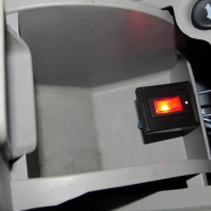 I installed a lit rocker switch for my foot well lights and rear pillar lights and under-body lights