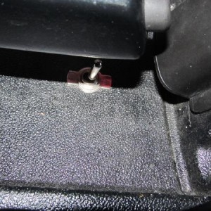 Installed a Switch and a Bass Knob