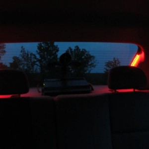 My JL Audio J2.500/1 to my Diamond D3.4 15" in a 40"x18"x16 3/4" ported box.