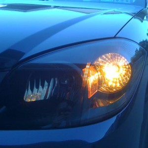 painted headlights