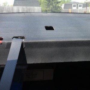 rear deck installed. Looks lighter because of the sunlight
