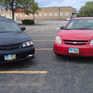 Mine and My buddy's Impala.. Both are works in progress