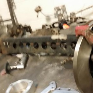 axle beam, lowering roll center, adapting to corvette hubs