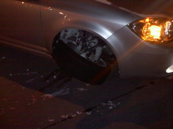 Accident on December 10, 2010. Slid it over a median, missing a truck with a 9 day old baby by a car length. Managed to do around $4000 in damage. I m