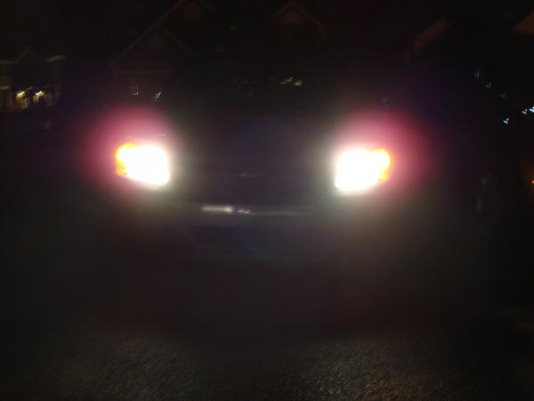 Front View - Before HIDs