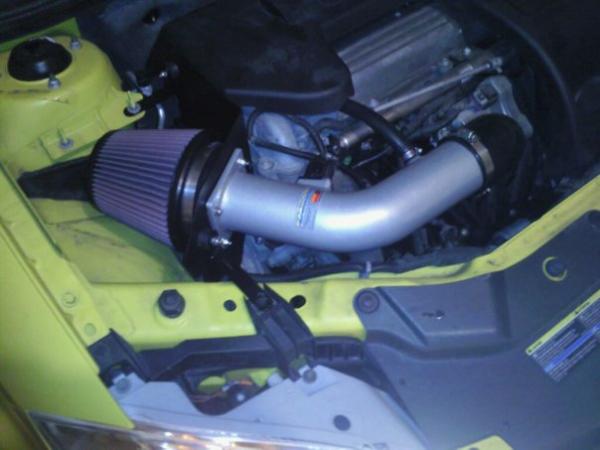 K&N cold air typhoon intake