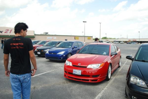 My car at Texas Focus Roundup 4/25/09