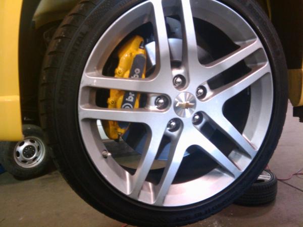 painted calipers