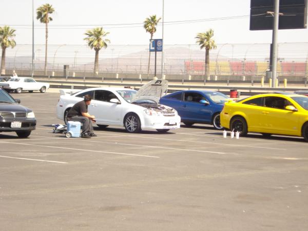 Steve next to his White SS/TC